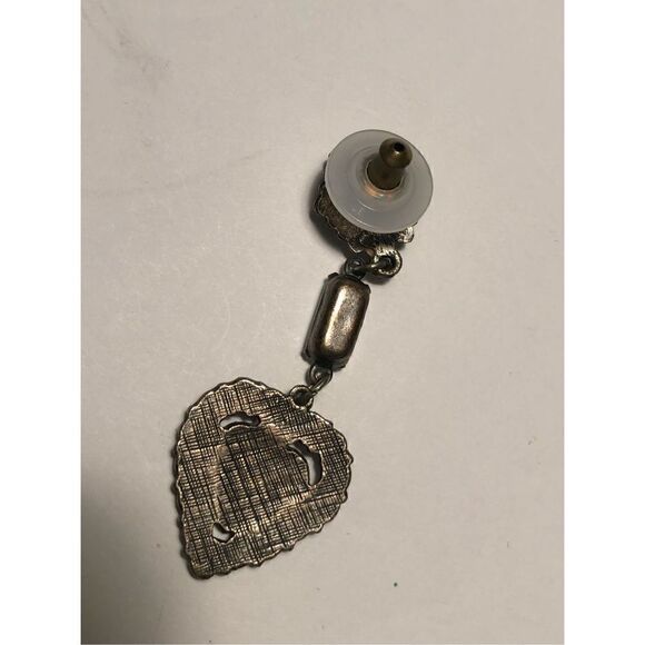 Vintage Marcasite Dangle Earrings - Picture 3 of 8